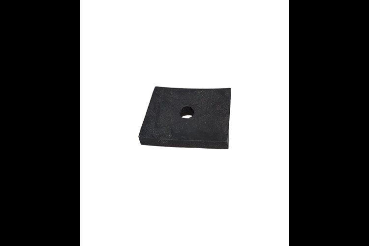 Insulating plate for tailpipe fixing 38x32x6