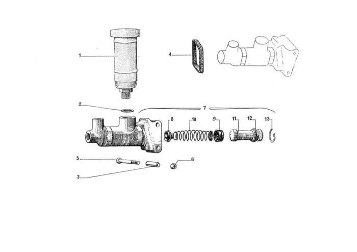 Reparation maitre cylindre Citroen Traction