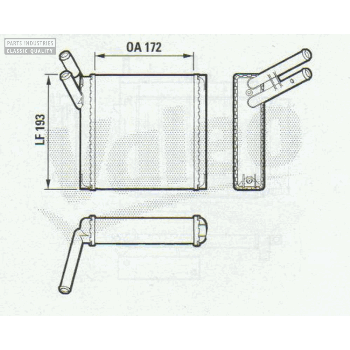 HEATER RADIATOR BEHR