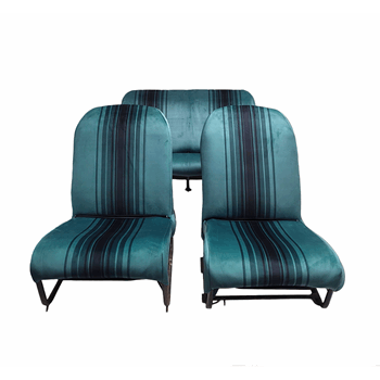 BEKLEDINGSET GROEN RAYE SYMMETRISCH BEKLEDINGSET GROEN RAYE SYMMETRISCH